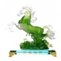 前程似錦水晶馬大號(hào)定做 商務(wù)禮品
