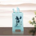 馬到成功古錫錢(qián)幣筆筒